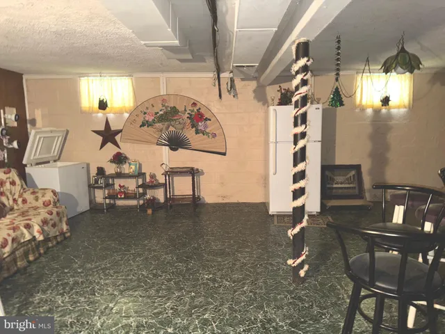 a view of storage and utility room