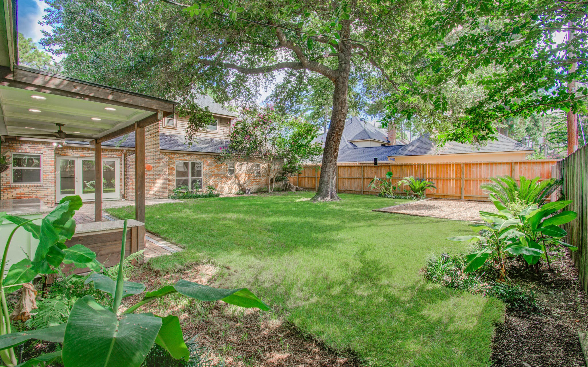 16267 Salmon Lane Spring, TX 77379 - Photo 48 of 48 a view of backyard of house with green space