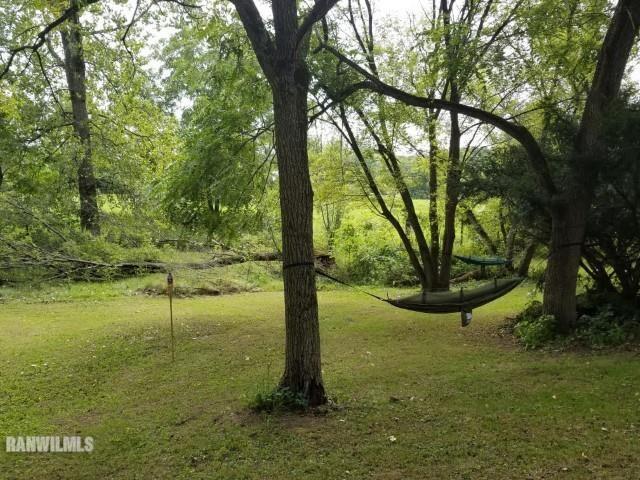 13767 3 Mile Road Savanna, IL 61074 - Photo 12 of 17 a view of a garden with a tree