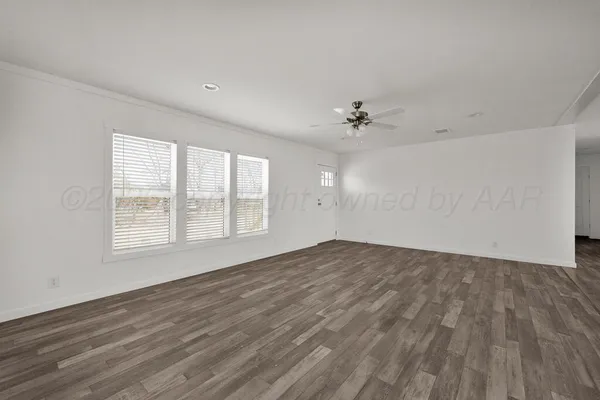 wooden floor in an empty room