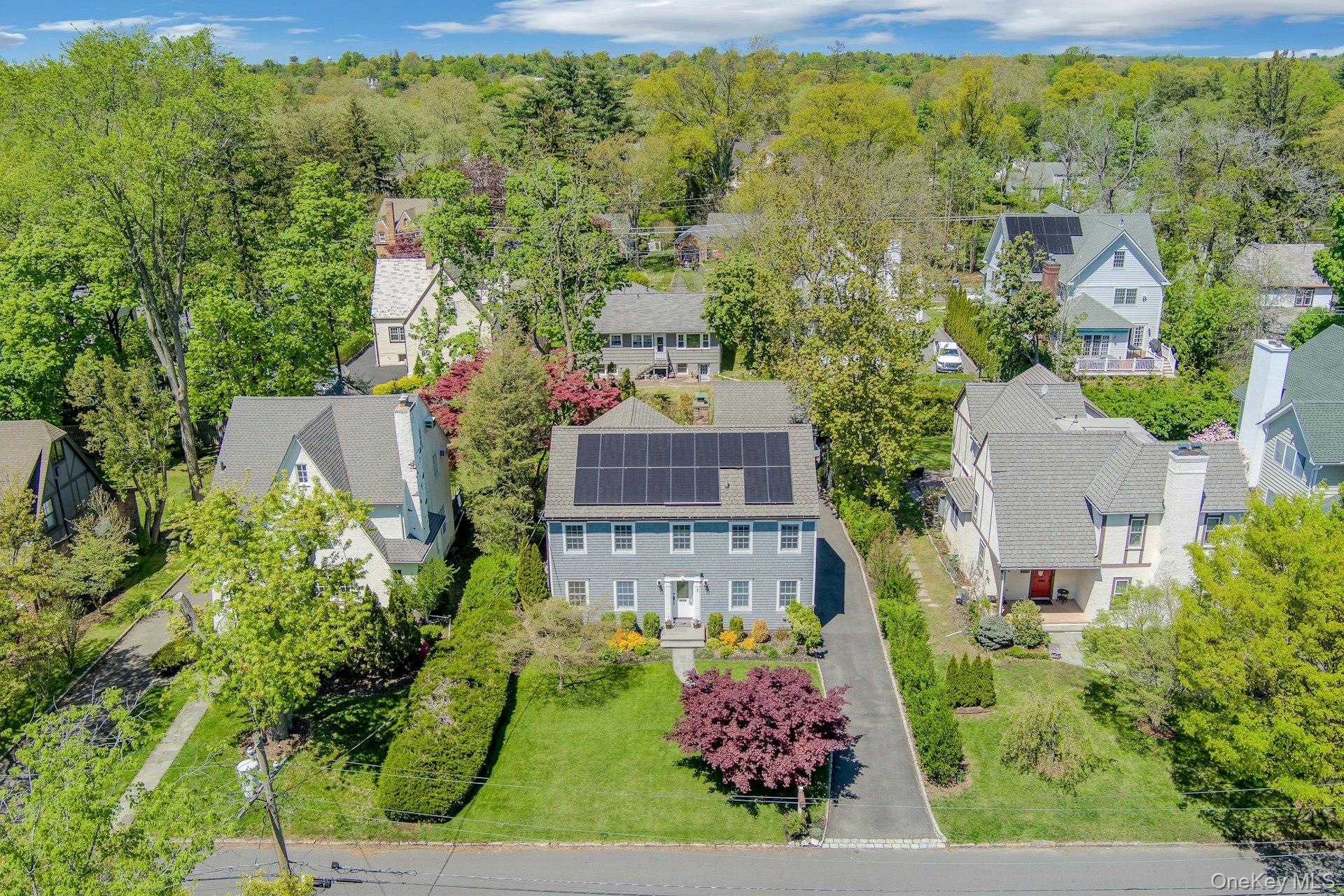 33 Lawrence Road Scarsdale, NY 10583 - Photo 8 of 8 A striking vantage point highlighting the home’s presence and its desirable location within Heathcote.