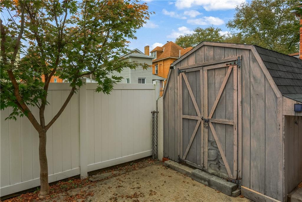516 17th Street Beaver Falls, PA 15010 - Photo 6 of 28 a view of a wooden door in the house