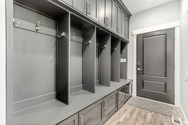 1526 South 500 West Mapleton, UT 84664 - Photo 14 of 54 Mudroom featuring light wood-style floors