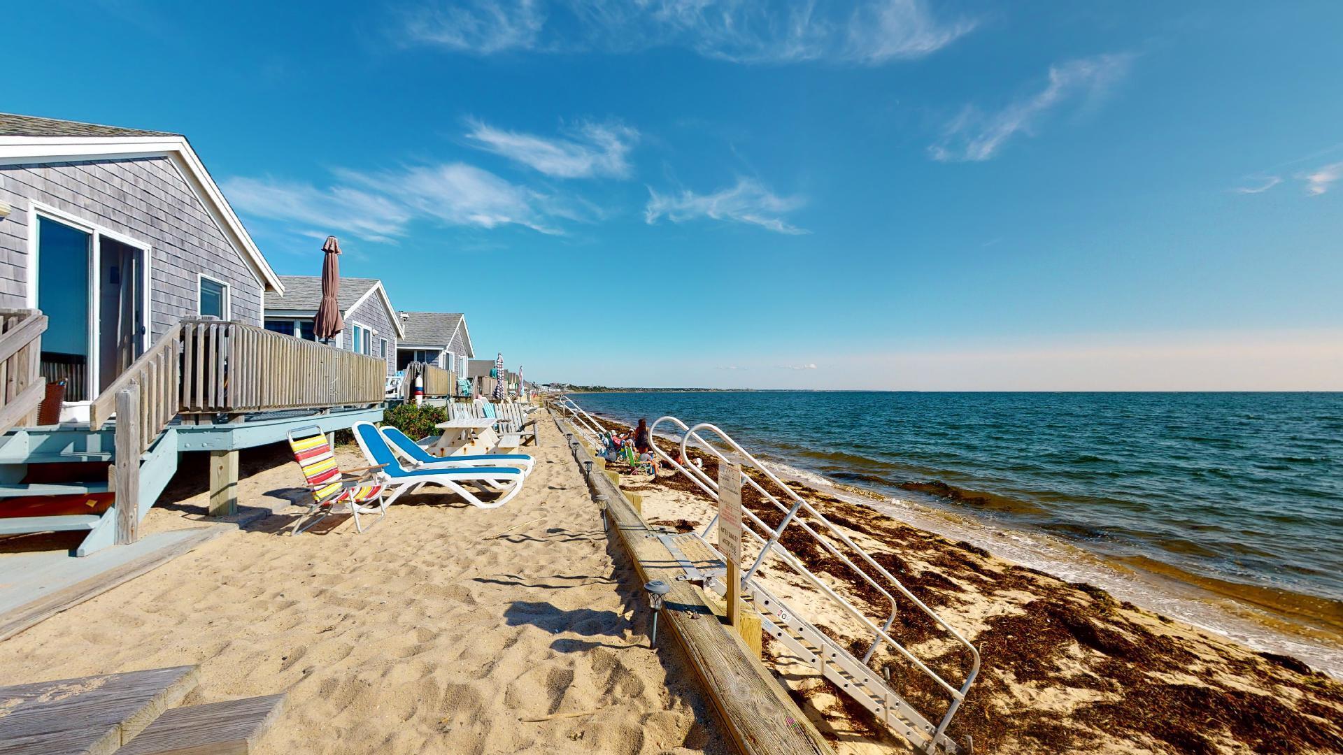 314 Shore Road, Unit 4 5 Truro, MA 02666 - Photo 5 of 50 a view of a terrace with chairs