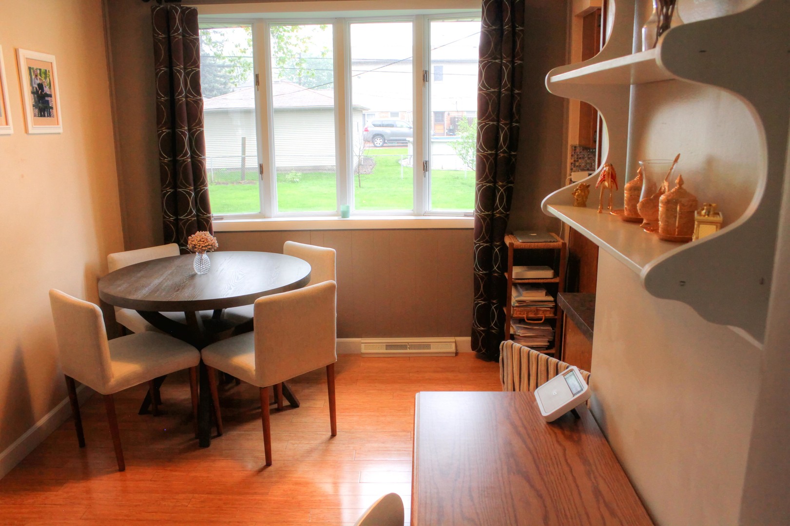 5917 108th Place Chicago Ridge, IL 60415 - Photo 9 of 34 a dining room with furniture and wooden floor