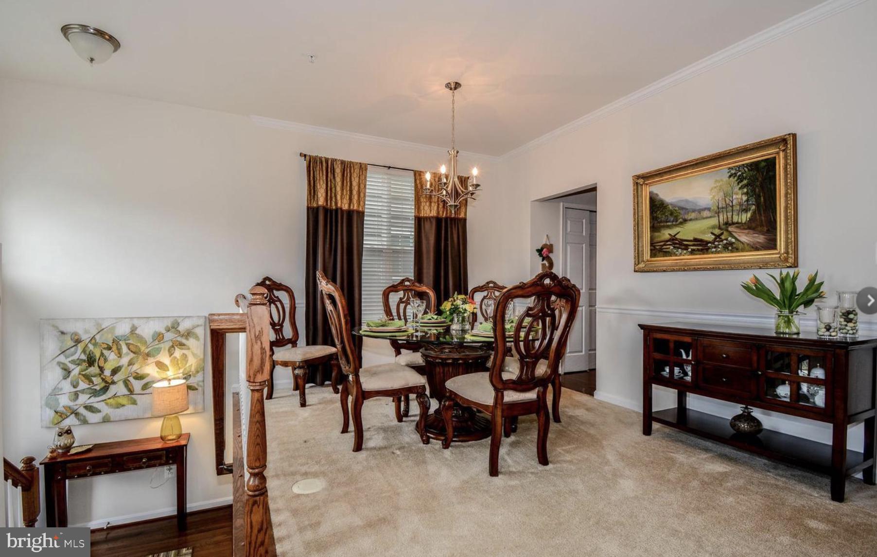 3321 Eagle Ridge Drive Woodbridge, VA 22191 - Photo 6 of 30 Elegant dining space with classic charm.