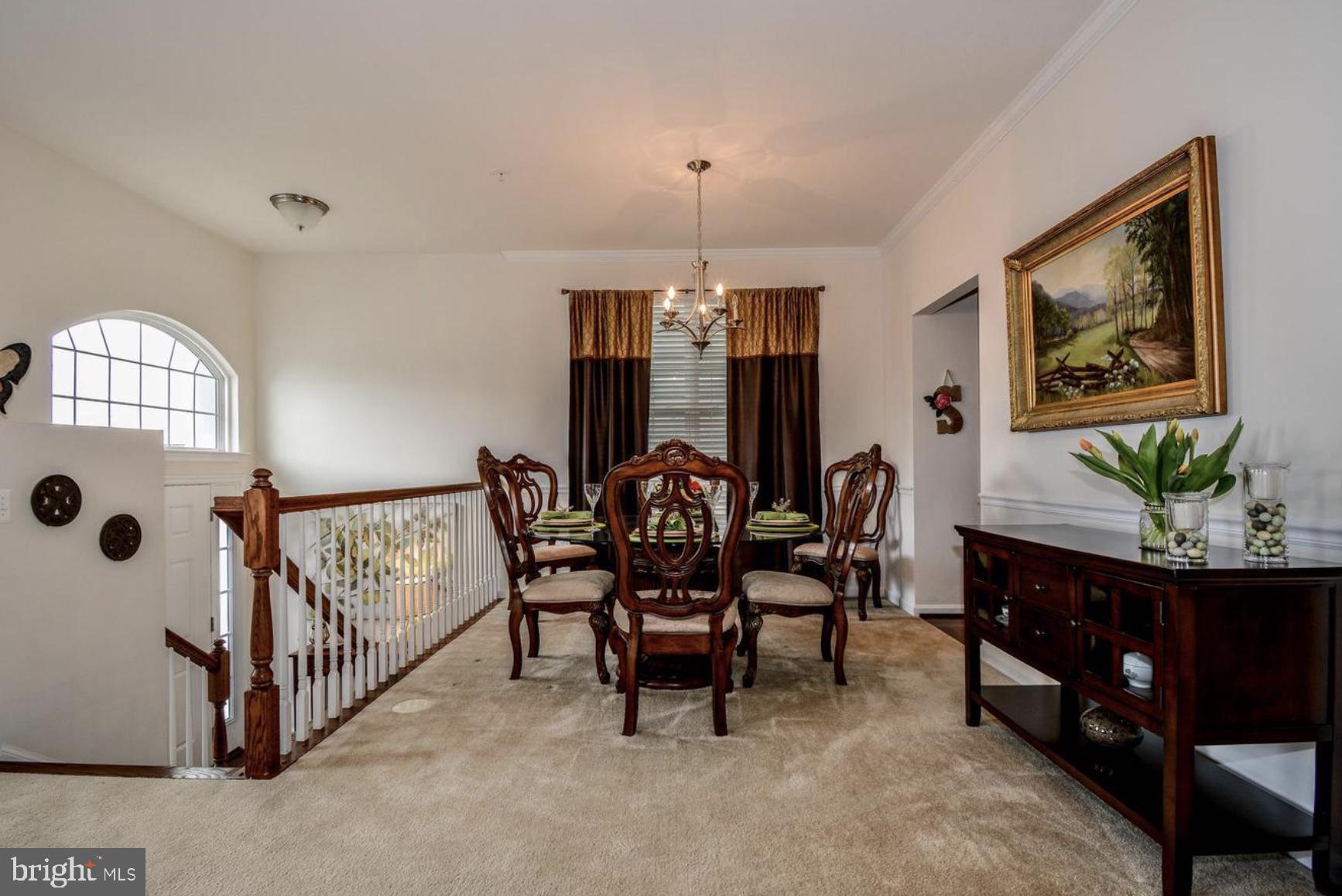 3321 Eagle Ridge Drive Woodbridge, VA 22191 - Photo 7 of 30 Elegant dining area with natural light.