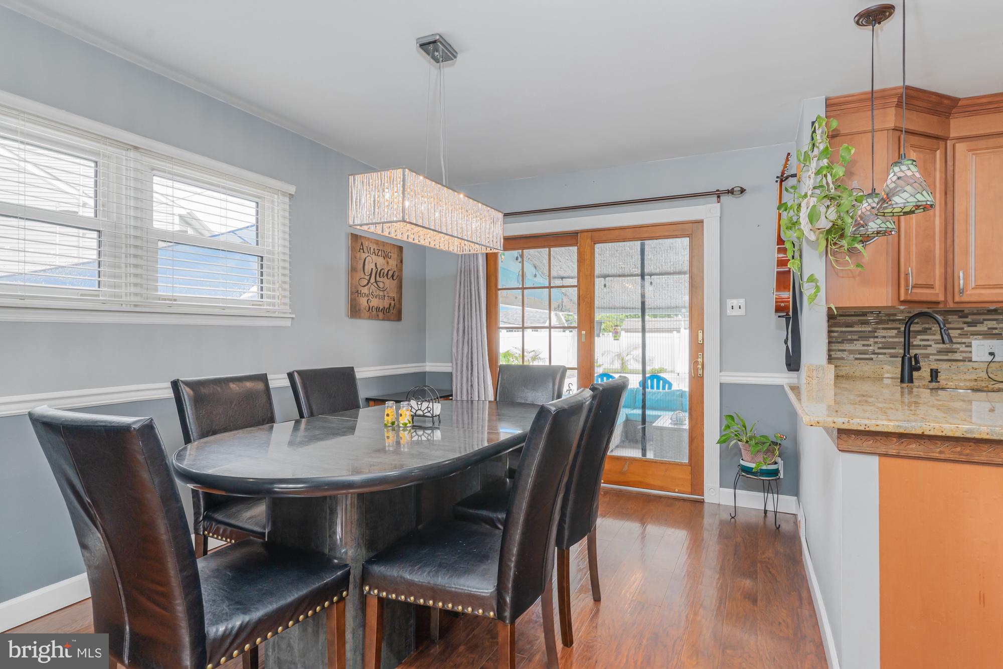 1047 Coronet Road Warminster, PA 18974 - Photo 12 of 50 Dining room with Slider to backyard