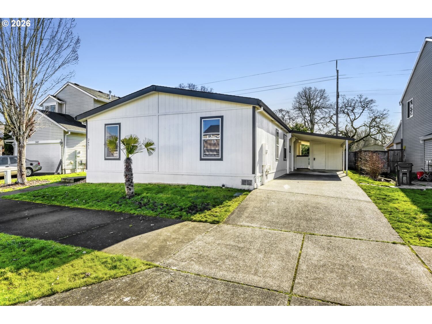 2431 North Fremont Street Cornelius, OR 97113 - Photo 1 of 29 a front view of a house with a yard and garage