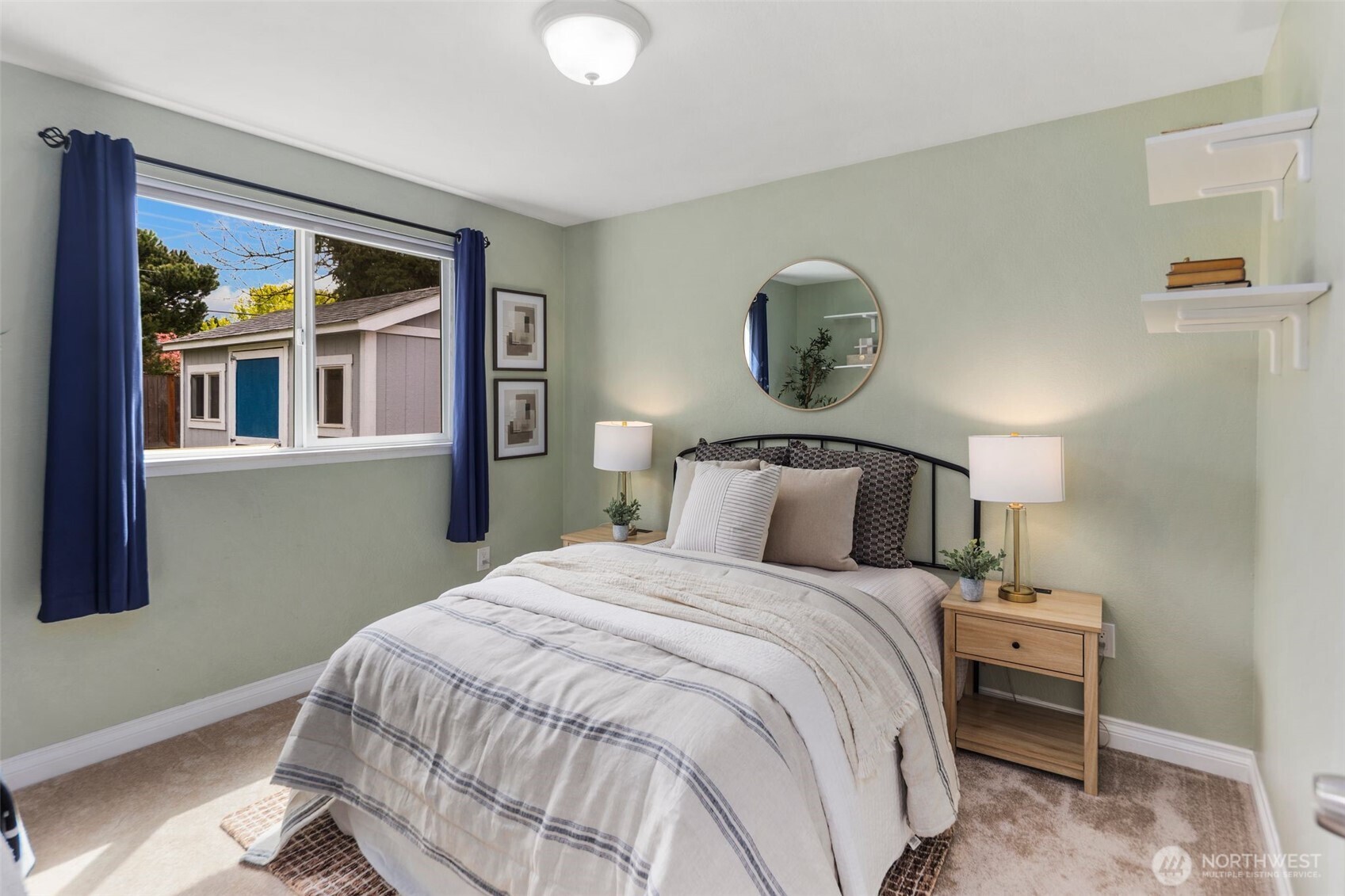 22707 14th Place West Bothell, WA 98021 - Photo 20 of 39 a bedroom with a bed and a window