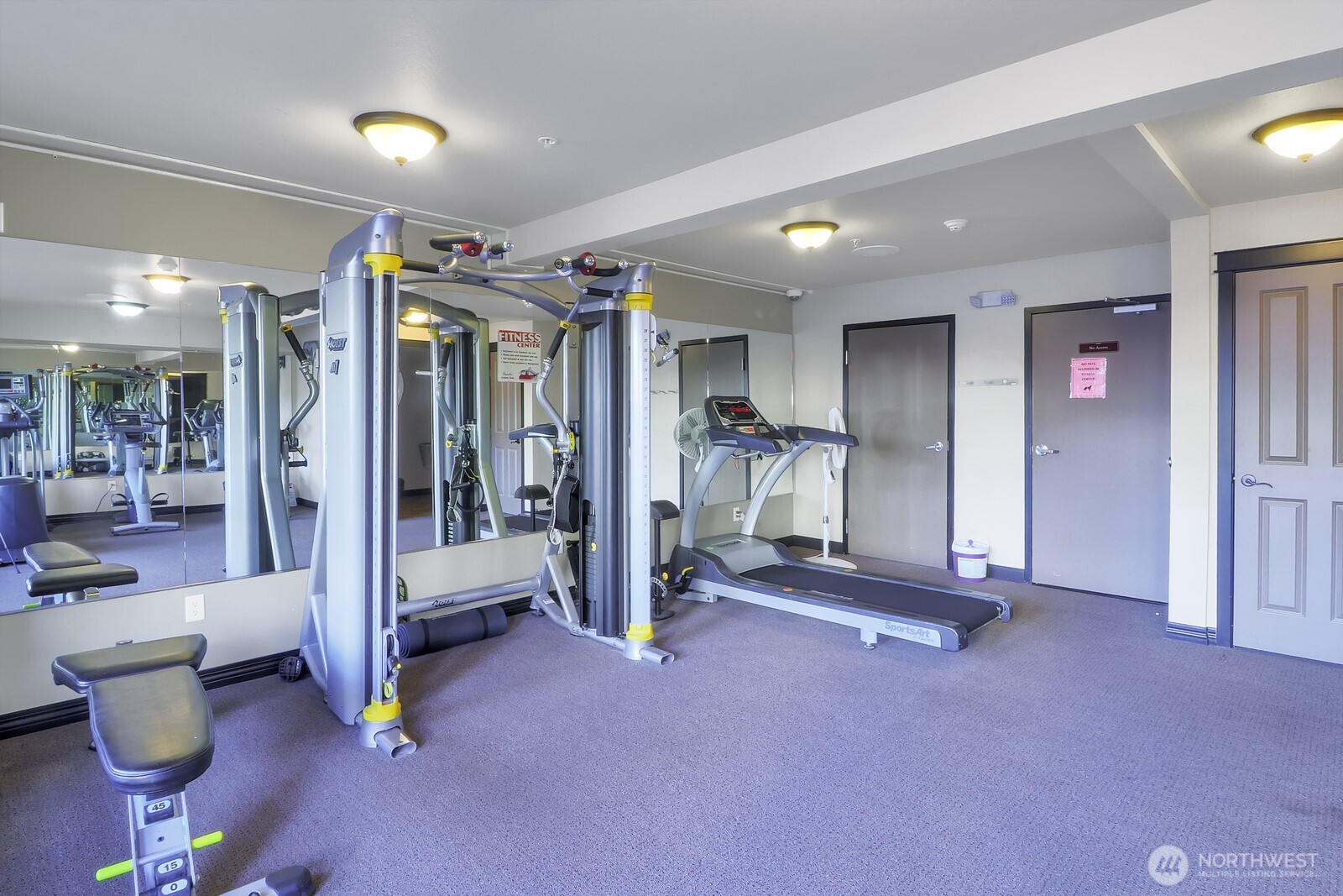 690 32nd Street, Unit B211 Bellingham, WA 98225 - Photo 17 of 23 a view of a room with gym equipment