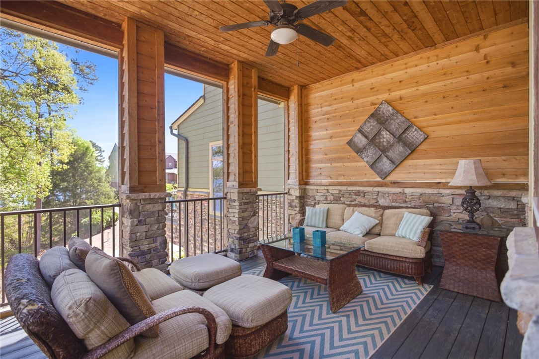 578 Sunset Point Drive West Union, SC 29696 - Photo 3 of 46 This inviting porch offers a tranquil retreat for outdoor living and entertaining.