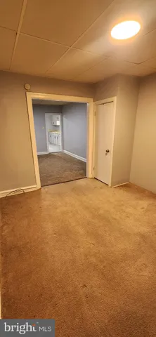 a view of empty room