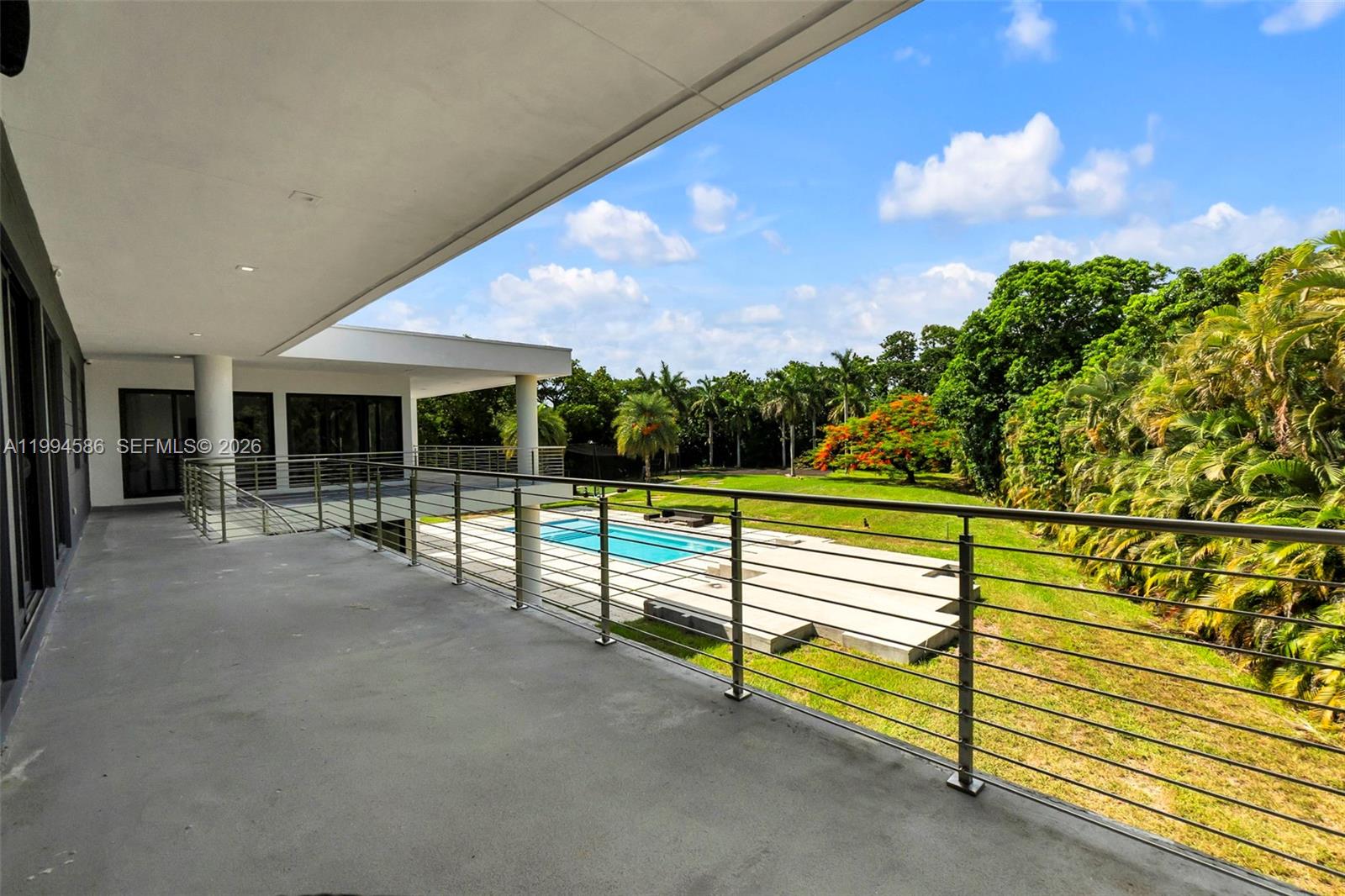 13441 Mustang Trail Southwest Ranches, FL 33330 - Photo 53 of 67 2nd floor covered balcony/terrace