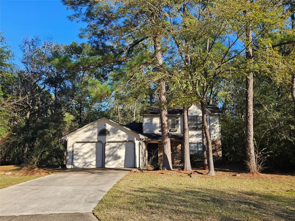 a view of a house with a snow yard