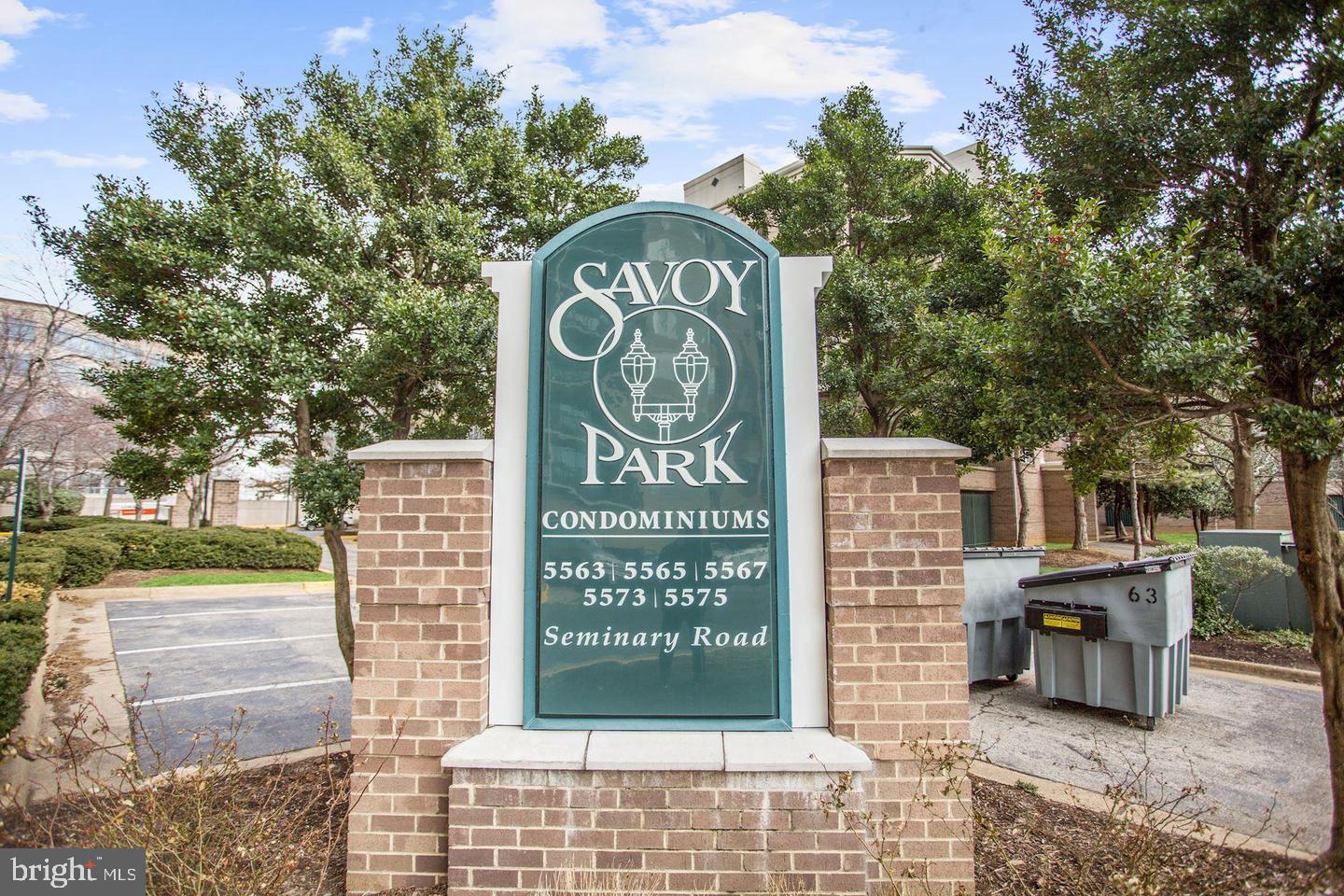5563 Seminary Road, Unit 314 Falls Church, VA 22041 - Photo 3 of 21 MAIN ENTRANCE