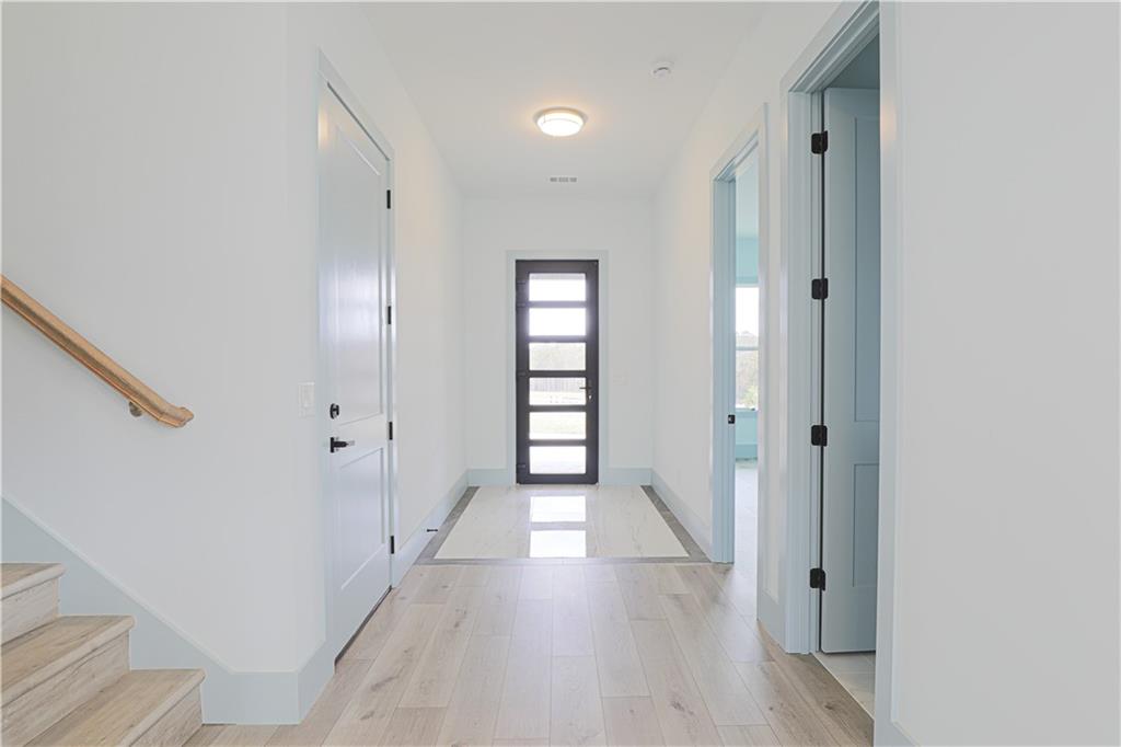 1480 Wheeler Cemetery Road Maysville, GA 30558 - Photo 12 of 50 a view of entryway with stairs and wooden floor