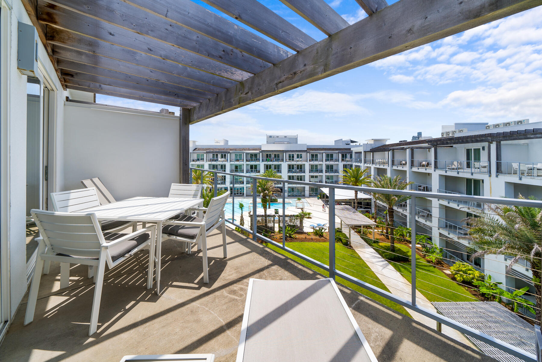 10941 East County Highway 30A, Unit 345 Inlet Beach, FL 32461 - Photo 11 of 45 Balcony off living and kitchen