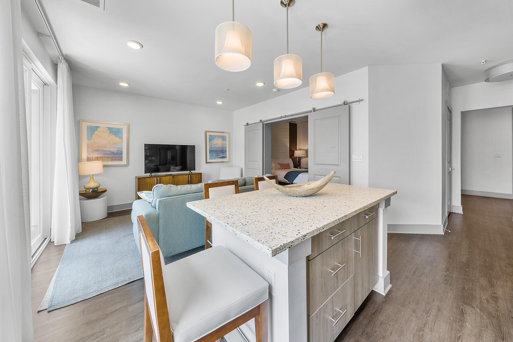 10941 East County Highway 30A, Unit 345 Inlet Beach, FL 32461 - Photo 8 of 45 Kitchen Island