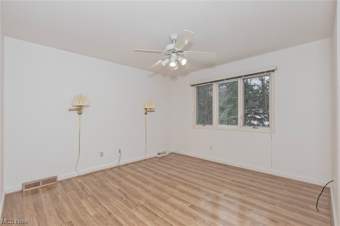3850 Ellendale Road Moreland Hills, OH 44022 - Photo 27 of 39 Bedroom with ceiling fan and pergola flooring