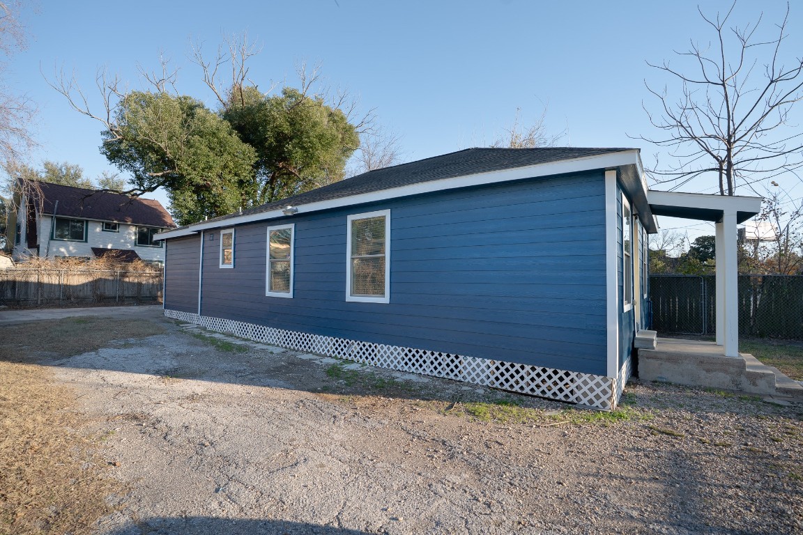 4826 Bristol Street Houston, TX 77009 - Photo 25 of 25 a view of a house with a yard