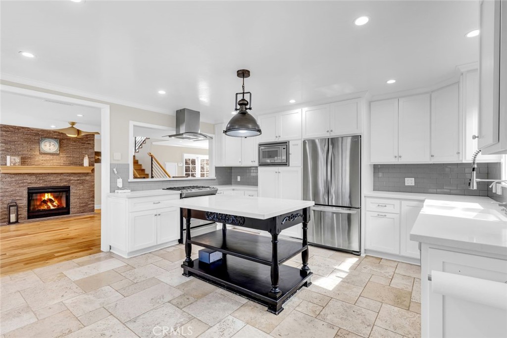 34061 Formosa Dana Point, CA 92629 - Photo 15 of 61 a kitchen with refrigerator and cabinets
