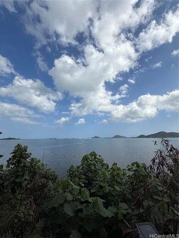 a view of a lake with lots of trees