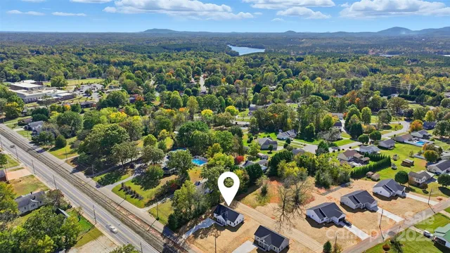 a view of a city with lots of trees