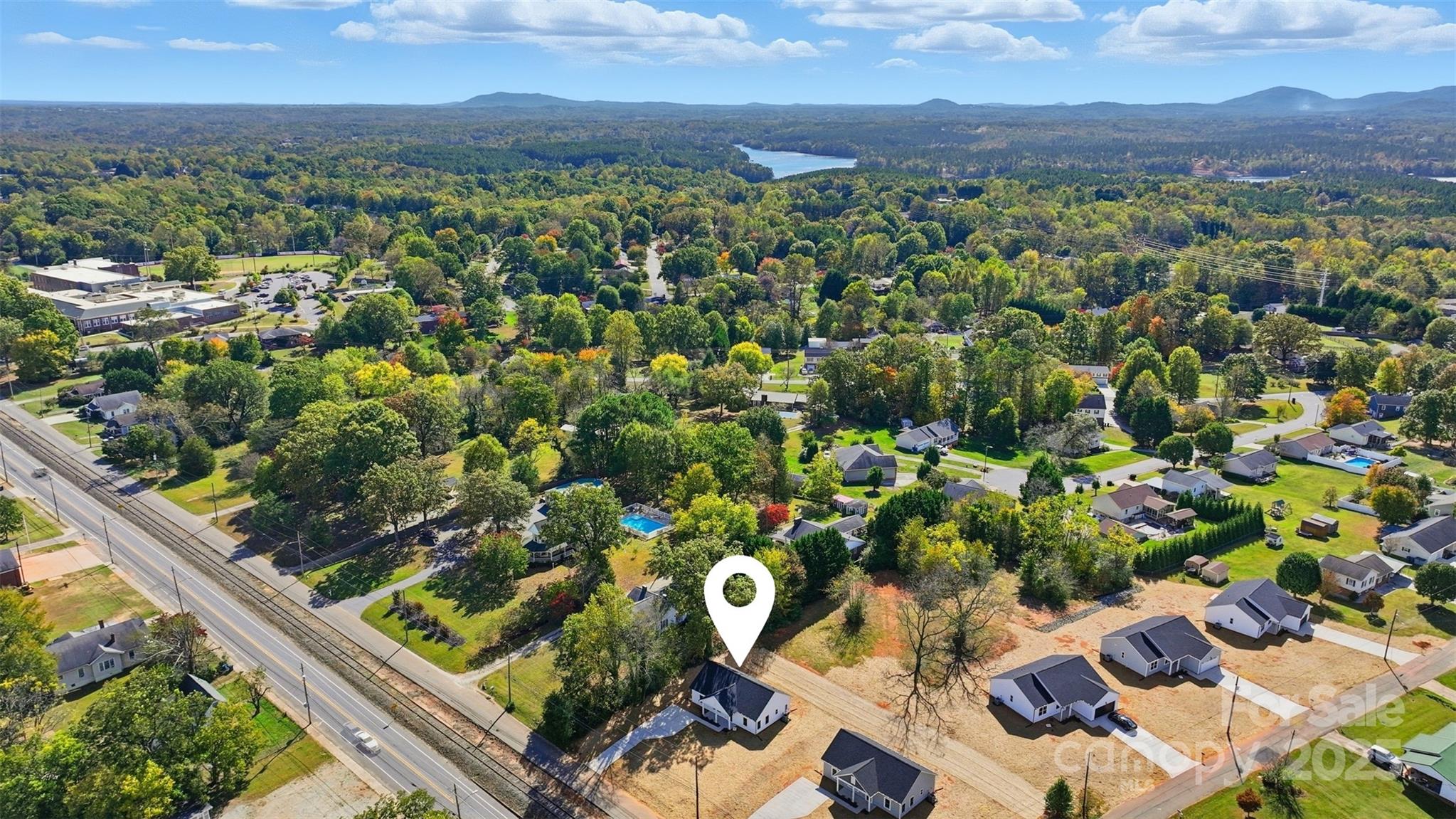 126 North Main Street Granite Falls, NC 28630 - Photo 34 of 34 a view of a city with lots of trees