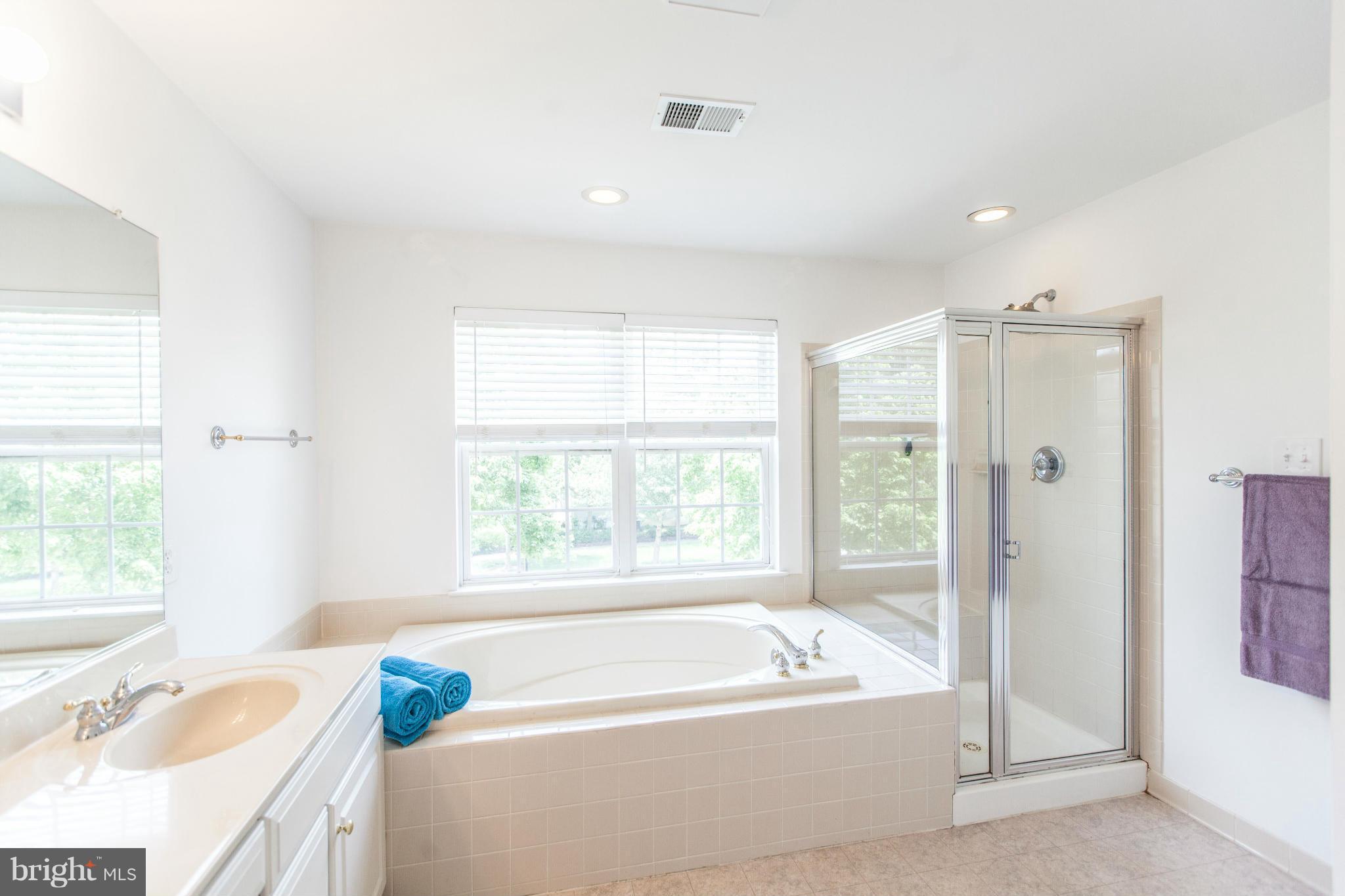 3024 Old Channel Road Laurel, MD 20724 - Photo 12 of 17 a bathroom with a tub a sink and a window