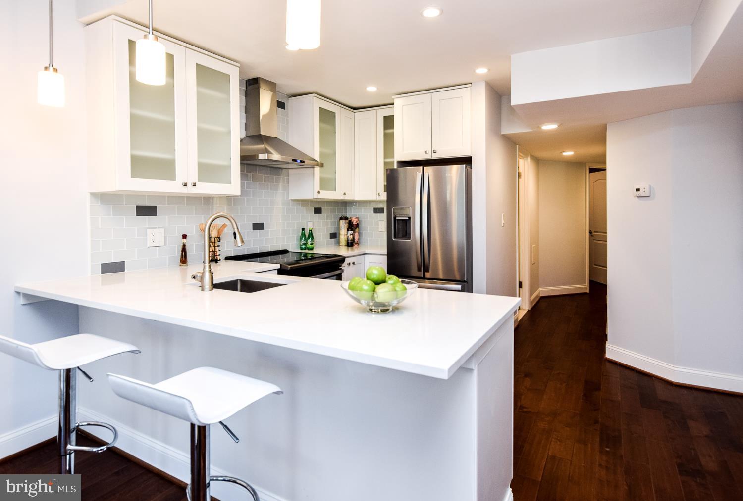 1722 U Street Northwest, Unit C Washington, DC 20009 - Photo 3 of 18 View of Hallway leading to Bedrooms
