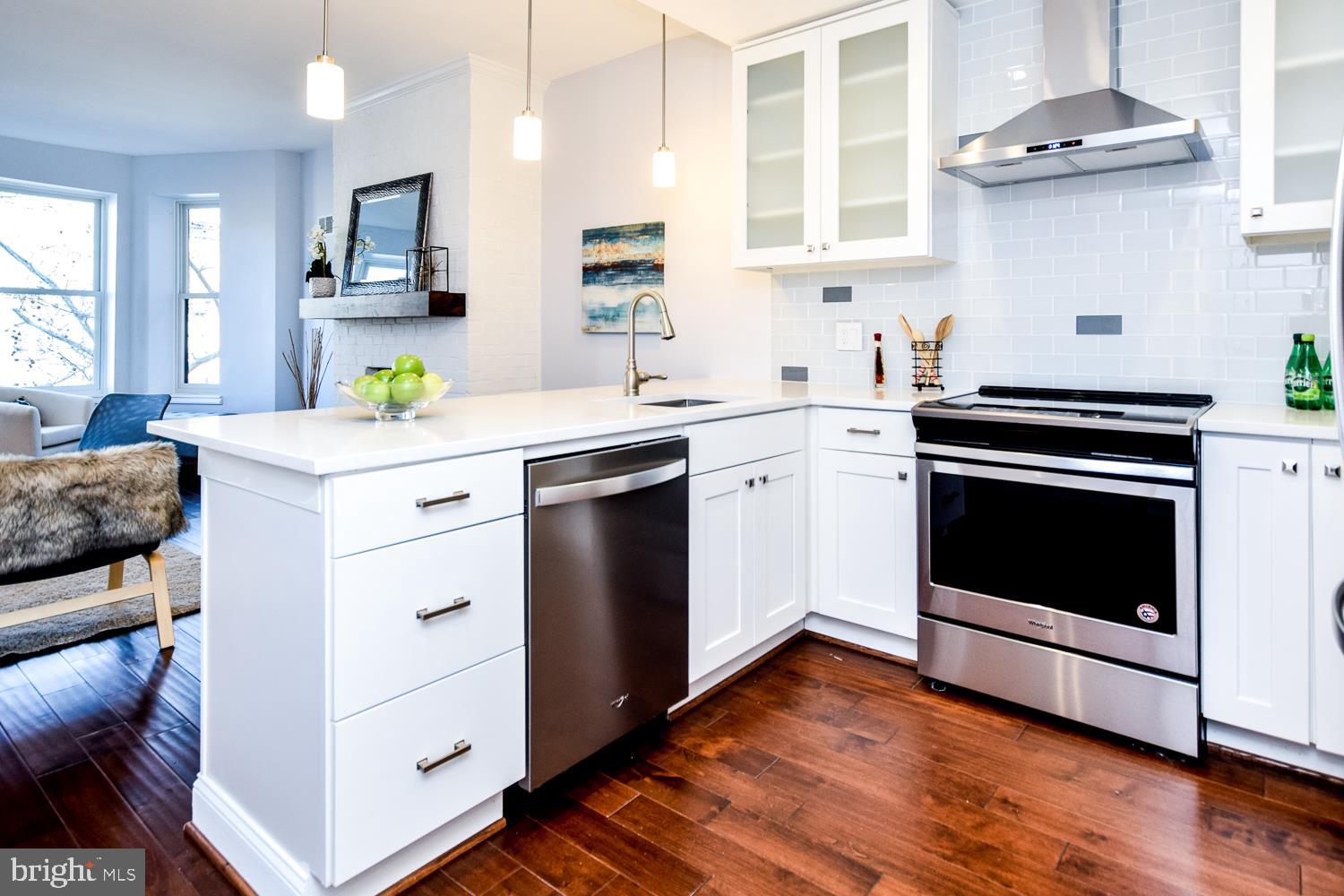 1722 U Street Northwest, Unit C Washington, DC 20009 - Photo 6 of 18 Kitchen View