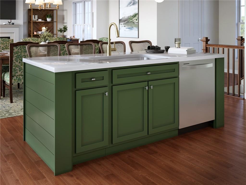 903 Strand Road Cranberry Township, PA 16066 - Photo 4 of 33 a kitchen with sink and cabinets