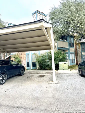 a view of front door