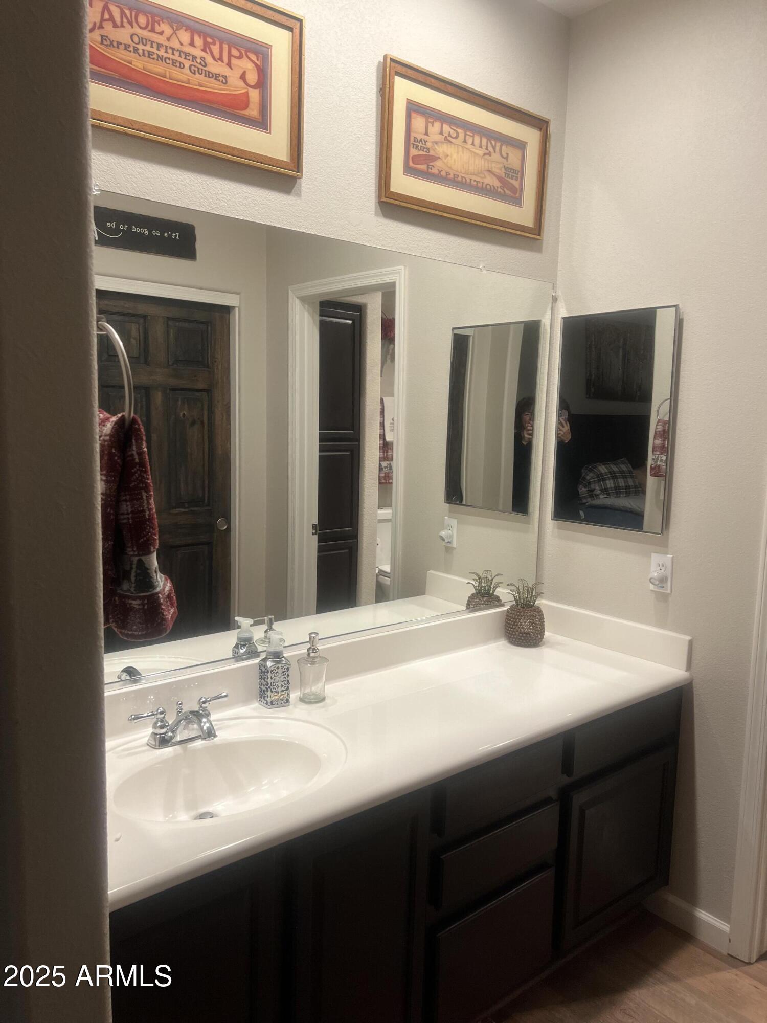 3473 High Country Drive Heber, AZ 85928 - Photo 18 of 38 a bathroom with a sink and a mirror