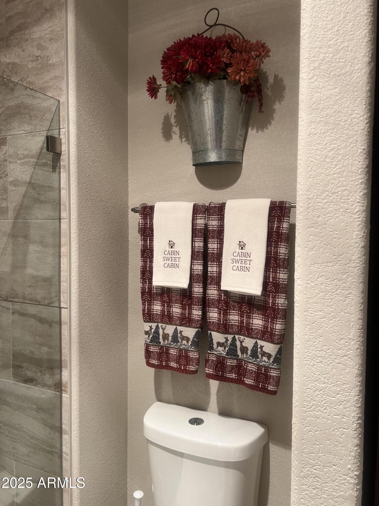 3473 High Country Drive Heber, AZ 85928 - Photo 19 of 38 a bathroom with a toilet and a shower