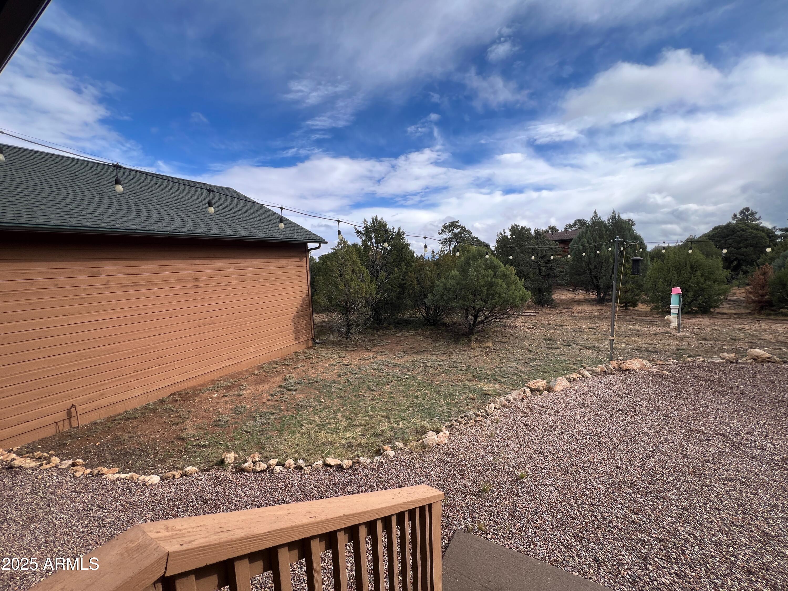 3473 High Country Drive Heber, AZ 85928 - Photo 34 of 38 a view of a yard with wooden fence