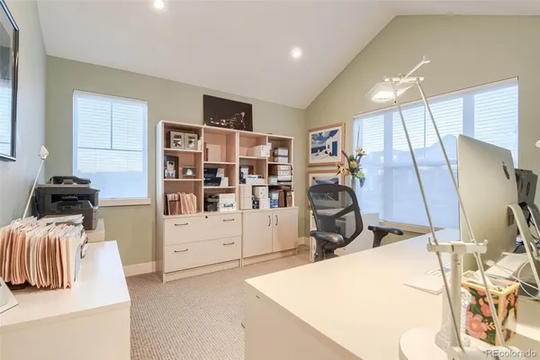 a view of a lake from a balcony