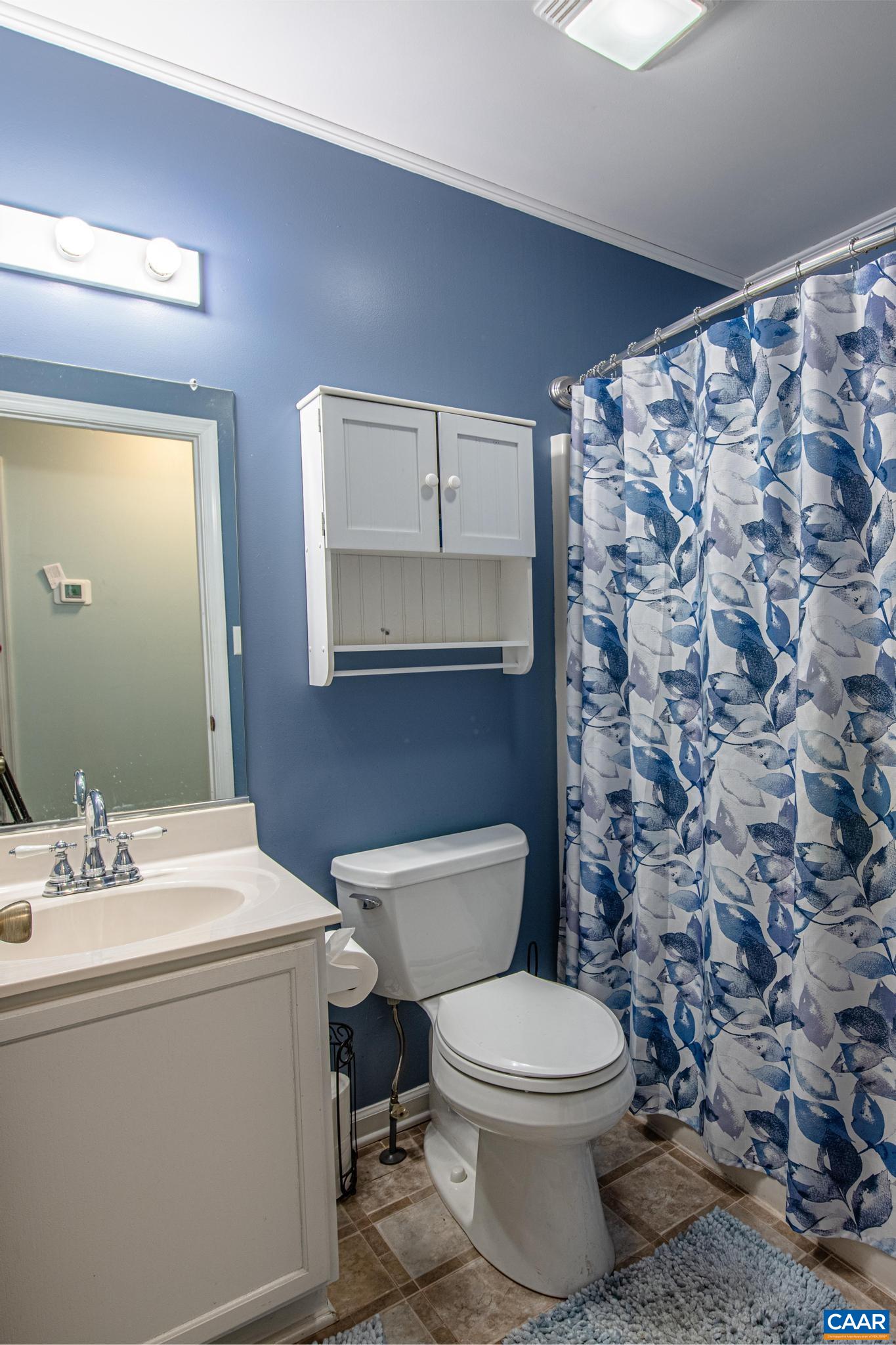 18 Cliftwood Road Palmyra, VA 22963 - Photo 19 of 28 a bathroom with a toilet sink and mirror
