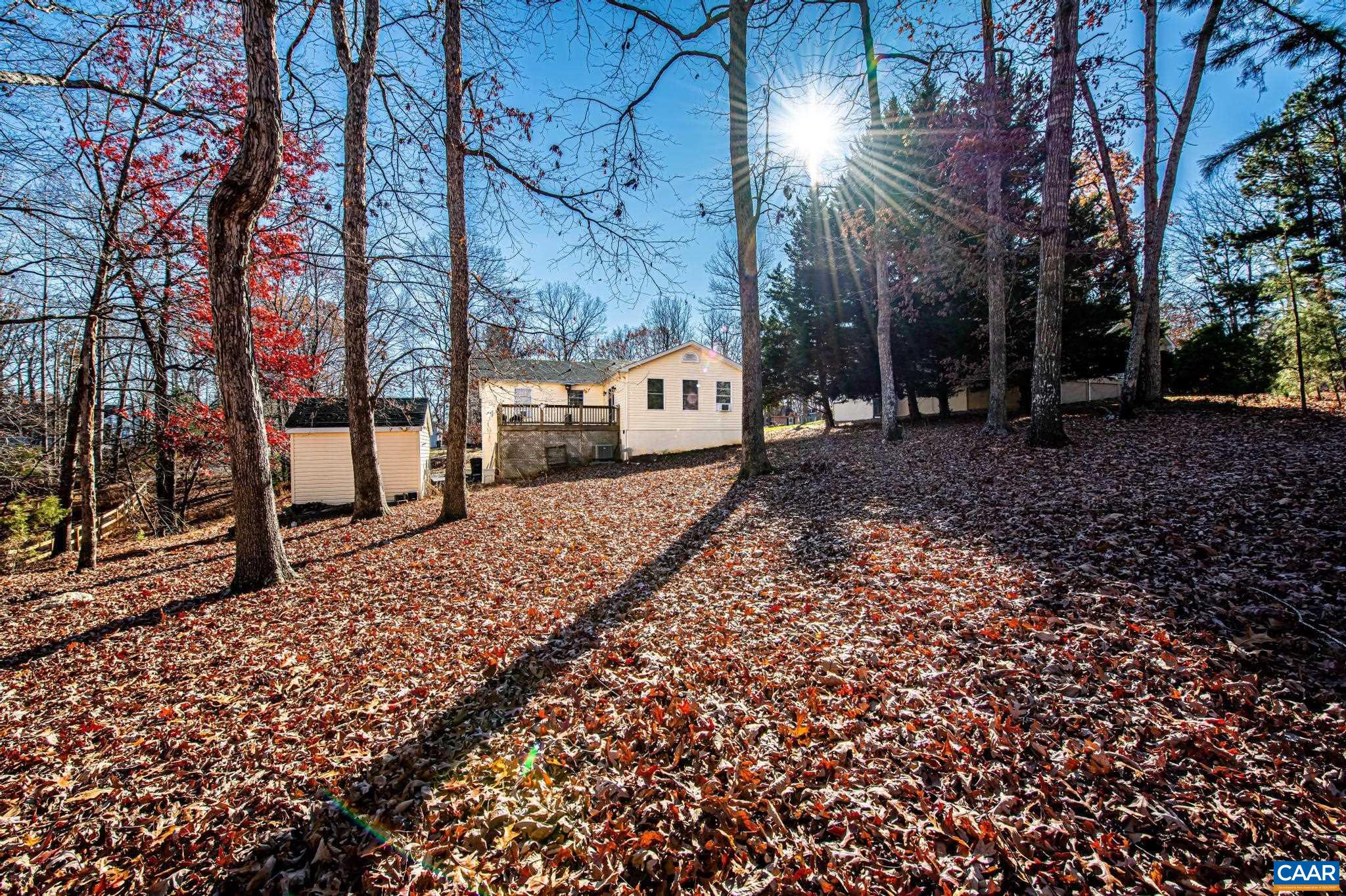 18 Cliftwood Road Palmyra, VA 22963 - Photo 26 of 28 a view of a yard with a house and a street
