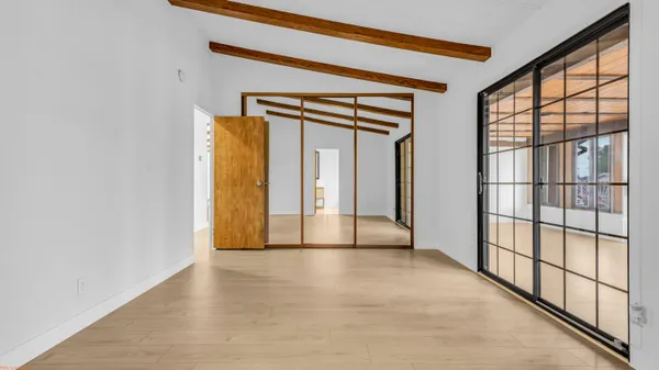 a view of front door