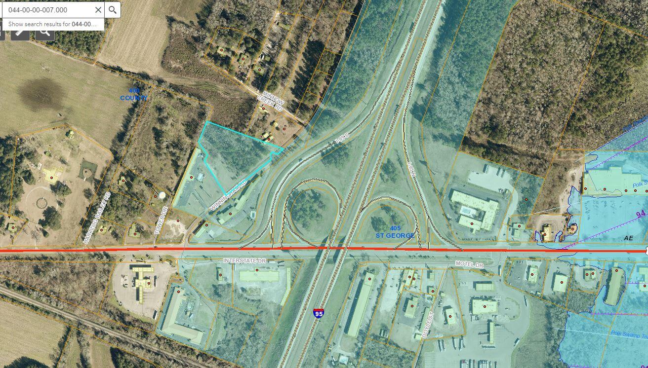 0 Winningham Road St. George, SC 29477 - Photo 3 of 4 GIS Map Overlay - Winningham St. George