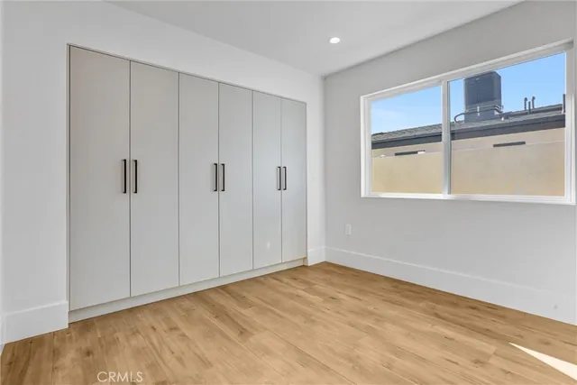 a view of hallway with front door