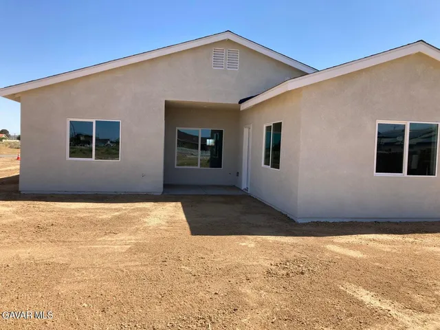 a backyard of a house
