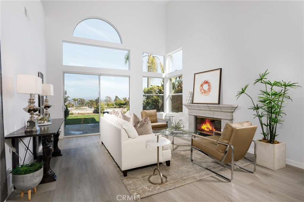 29672 Teracina Laguna Niguel, CA 92677 - Photo 3 of 35 a living room with furniture and a fireplace