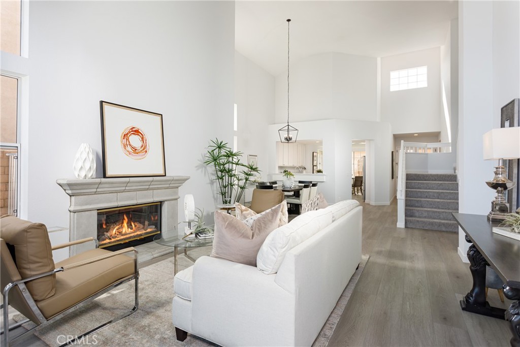 29672 Teracina Laguna Niguel, CA 92677 - Photo 9 of 35 a living room with furniture and a fireplace