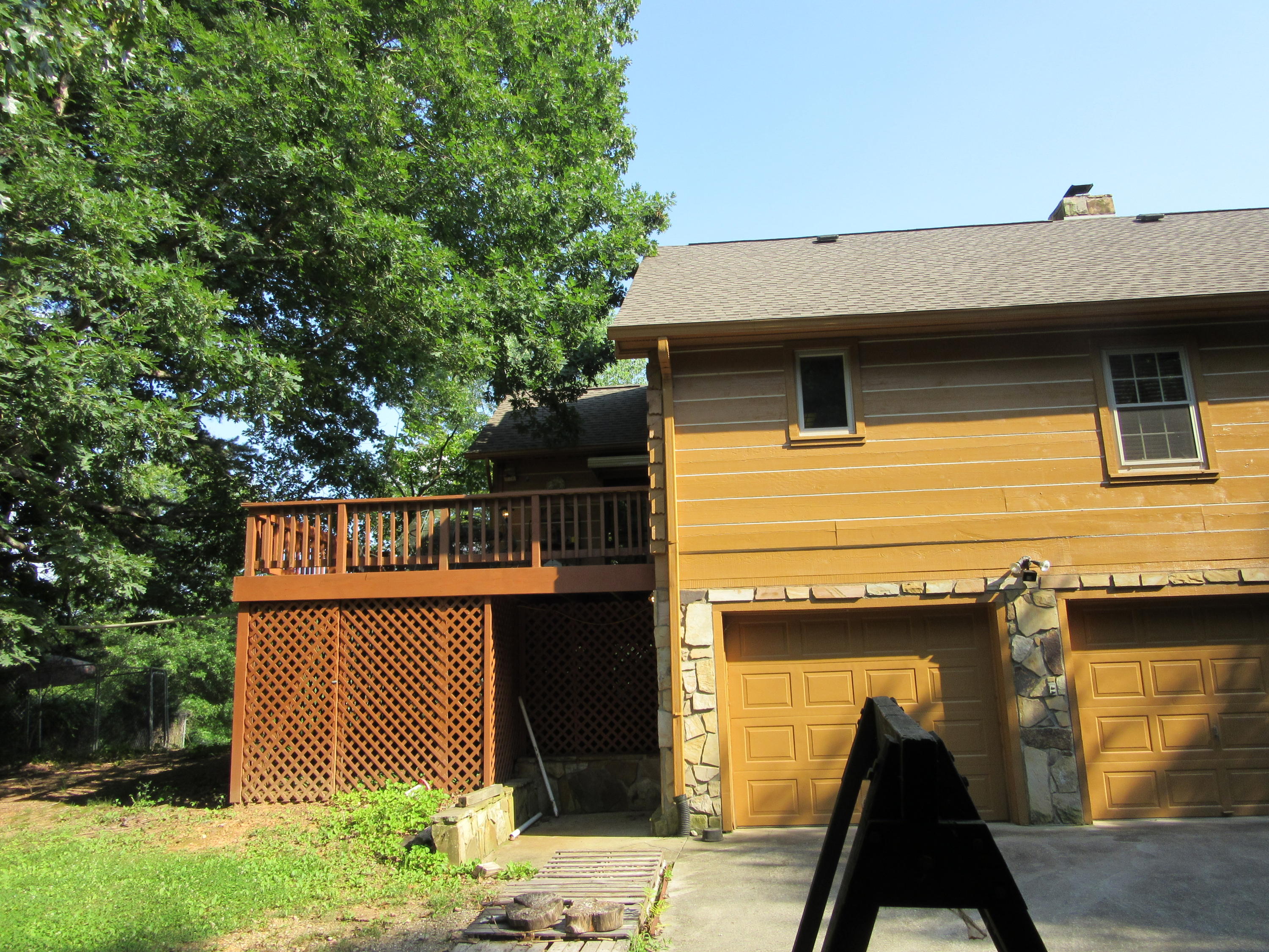 5341 Fort Sumter Road Knoxville, TN 37938 - Photo 9 of 28 Deck off main level...