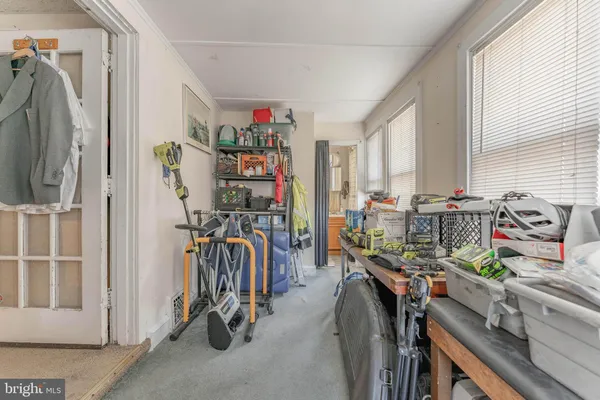 a view of a storage & utility room