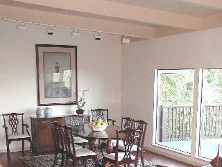 472 Bret Harte Road San Rafael, CA 94901 - Photo 4 of 8 a view of a dining room with furniture window and outside view