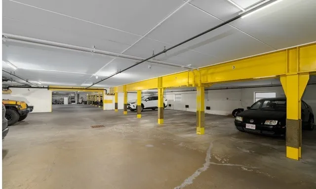 a view of parking area